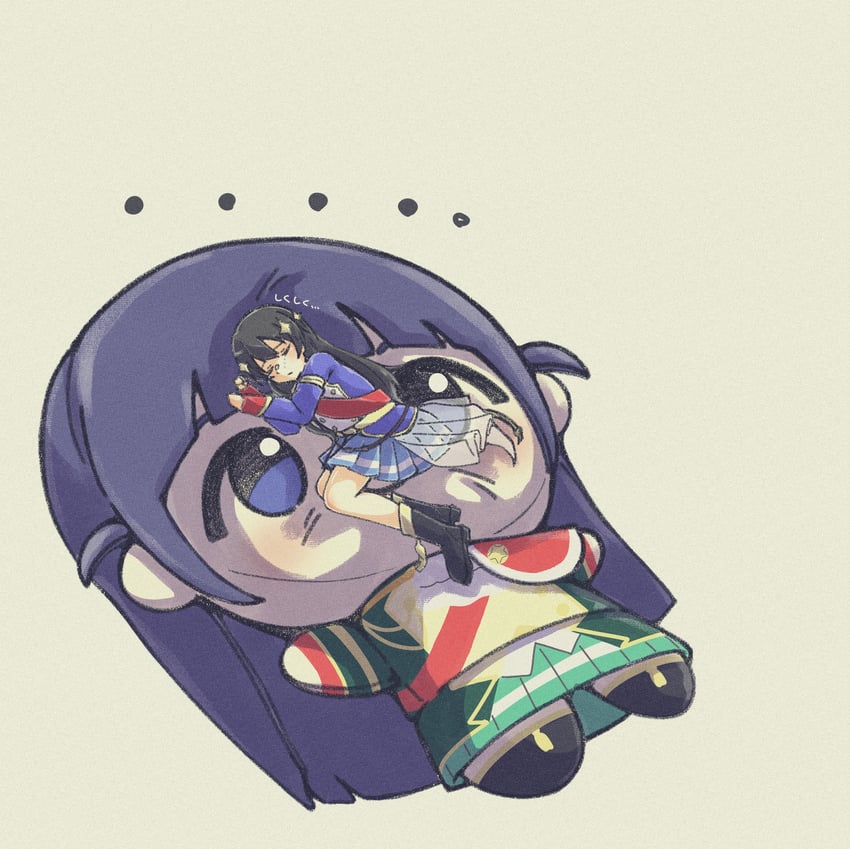 tsuyuzaki mahiru and kagura hikari (shoujo kageki revue starlight) drawn by daua_history