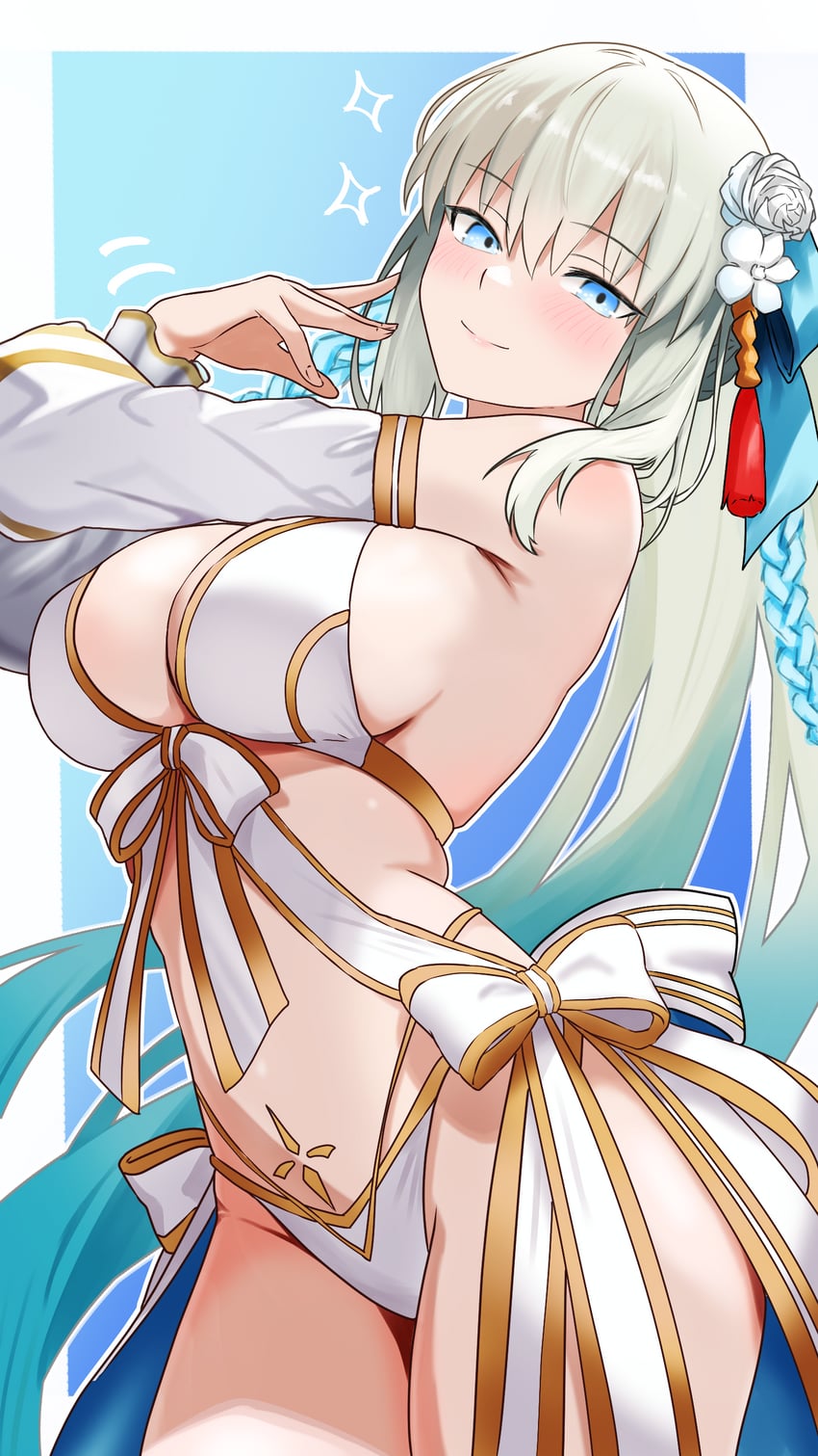 morgan le fay (fate and 1 more) drawn by bamboo_tac