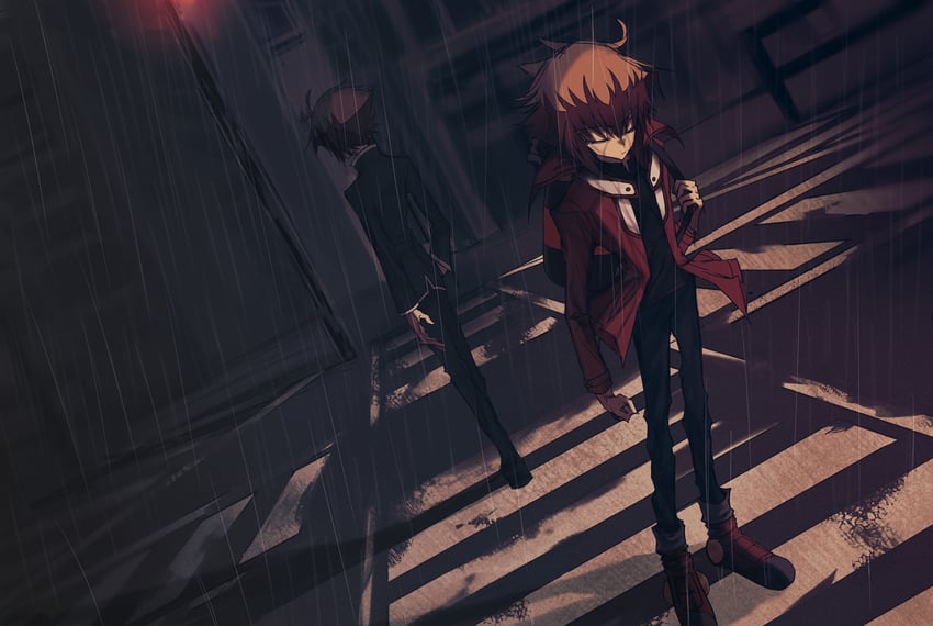yuki judai (yu-gi-oh! and 1 more) drawn by enri_(12kuro21)