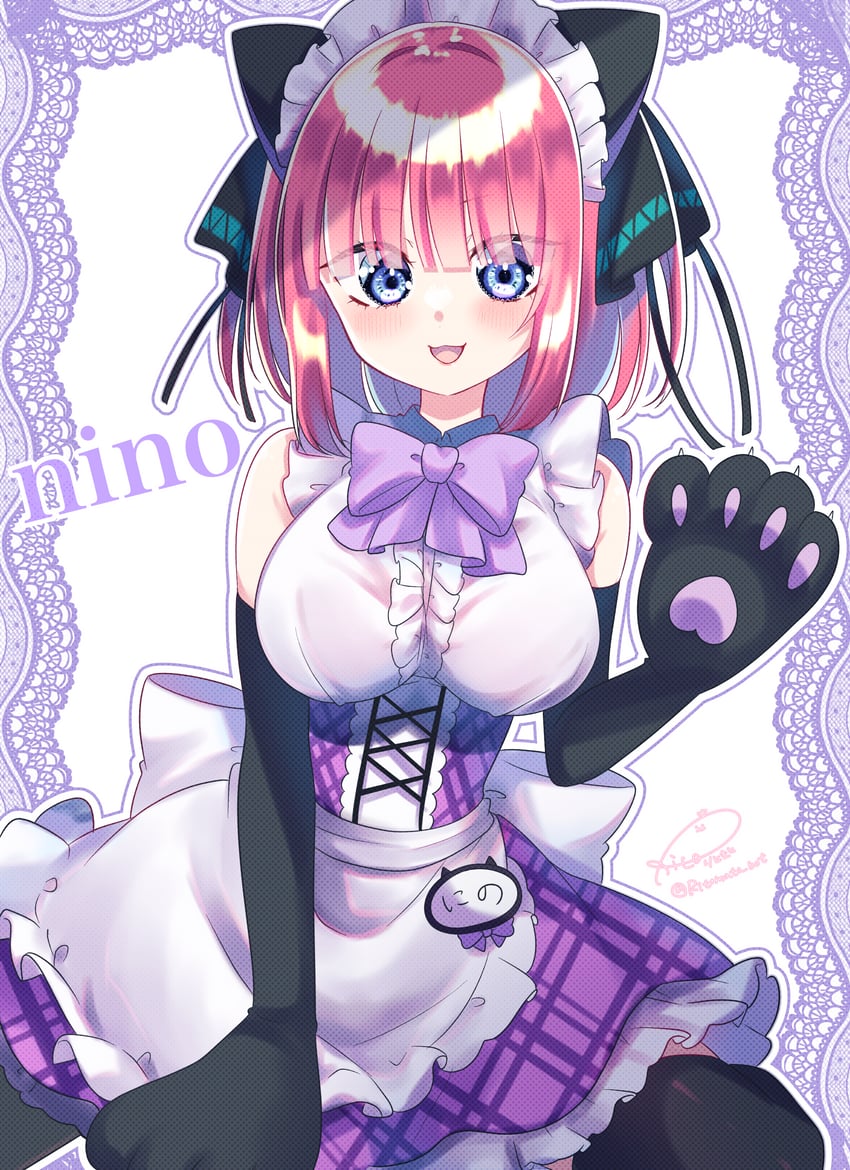 nakano nino (go-toubun no hanayome) drawn by rinne_(mizunosato)