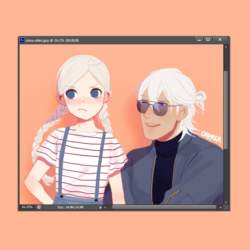 nina and niles (fire emblem and 1 more) drawn by ohprcr