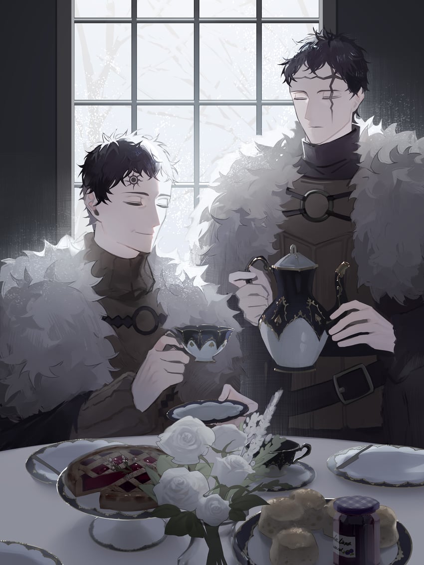 zenon zogratis and lucius zogratis (black clover) drawn by frit_2