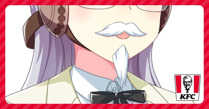gold ship and colonel sanders (umamusume and 1 more)