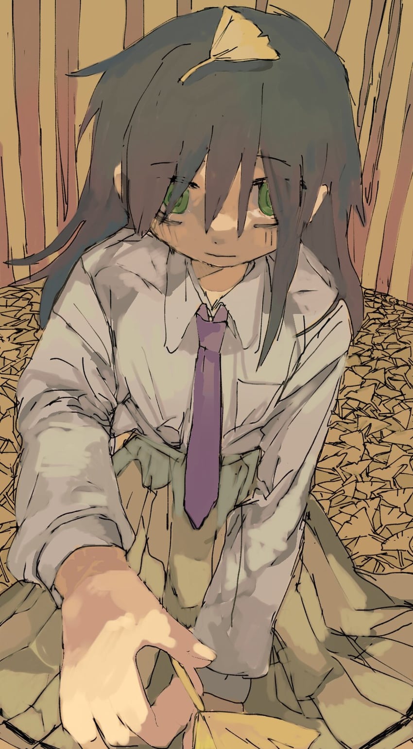 kuroki tomoko (watashi ga motenai no wa dou kangaetemo omaera ga warui!) drawn by meimeiner