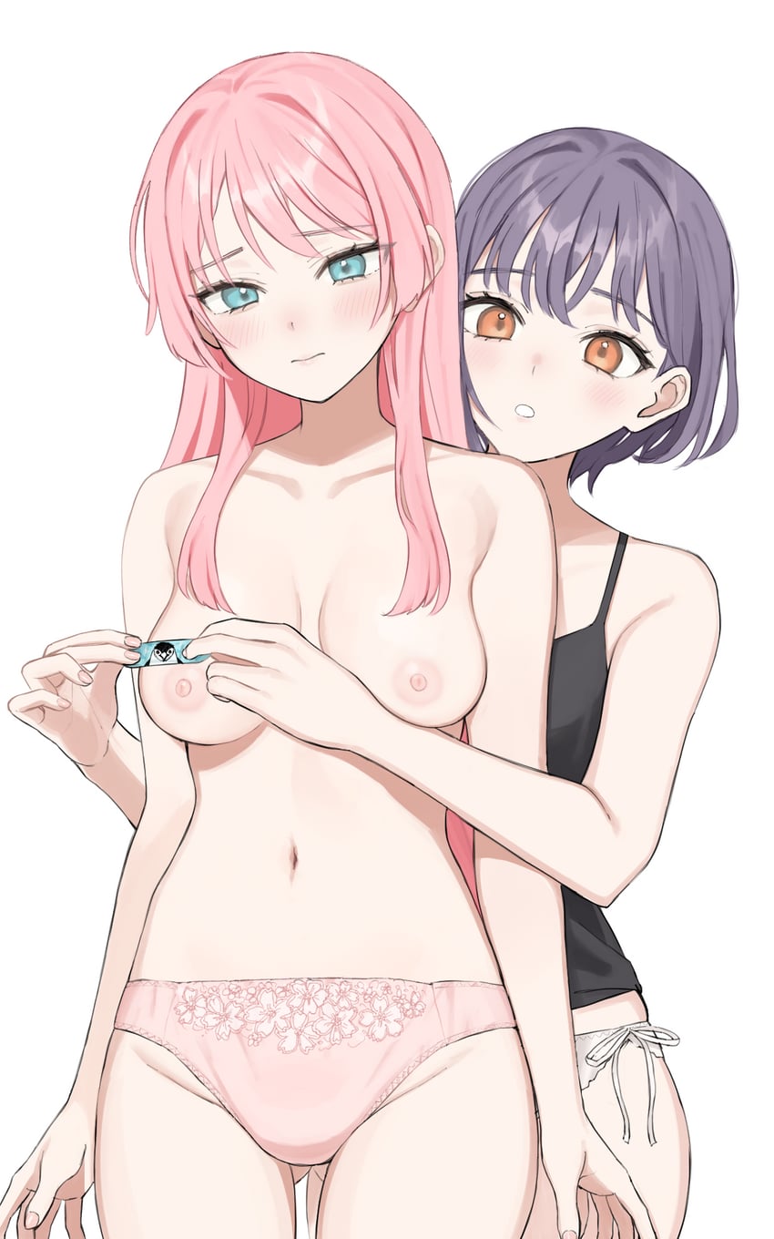 chihaya anon and takamatsu tomori (bang dream! and 1 more) drawn by sutochan