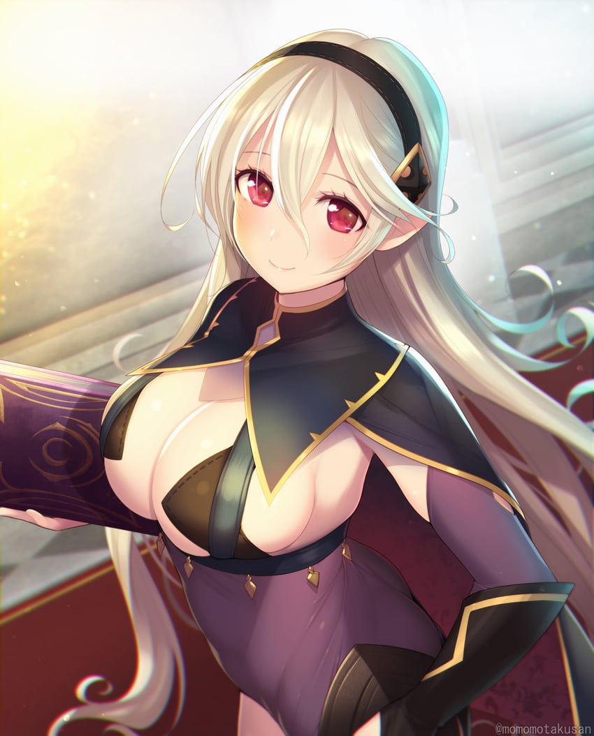 female corrin and nyx (fire emblem and 1 more) drawn by kashiwamochi_yomogi