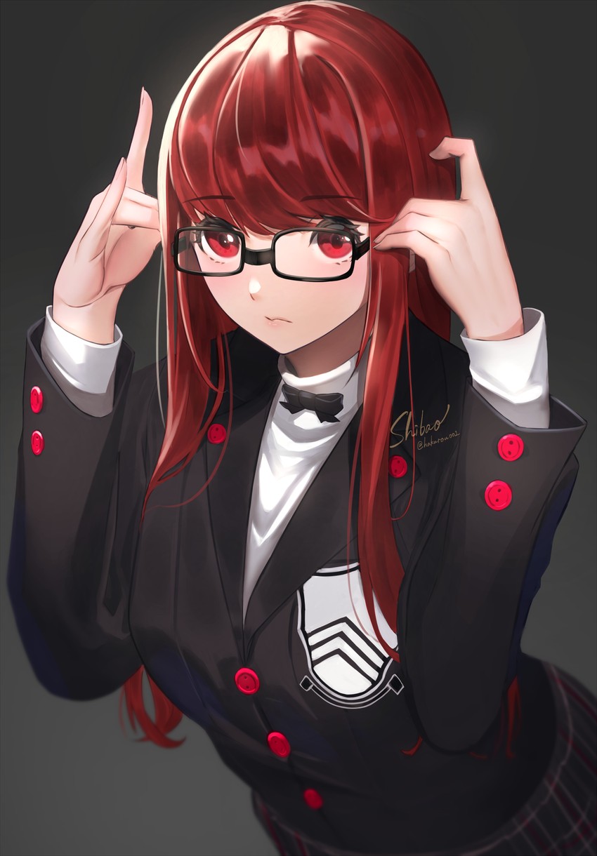 yoshizawa sumire (persona and 2 more) drawn by gedou_hakurou