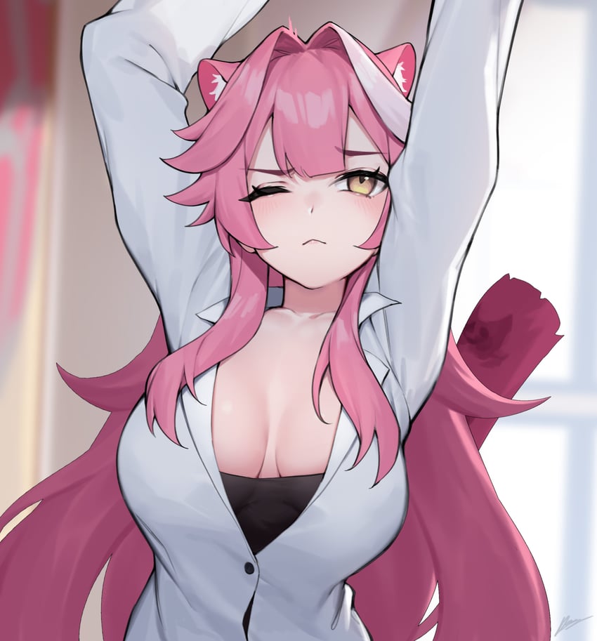 raora panthera (hololive and 1 more) drawn by dasdokter