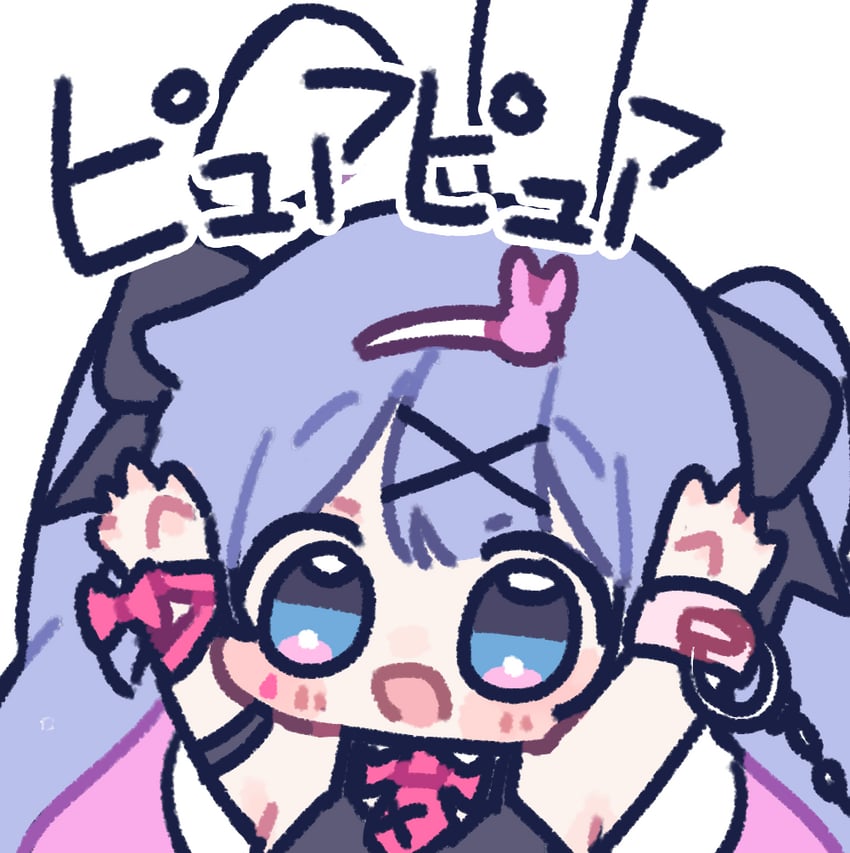 hatsune miku (vocaloid and 1 more) drawn by miratsu_(miratsu169)