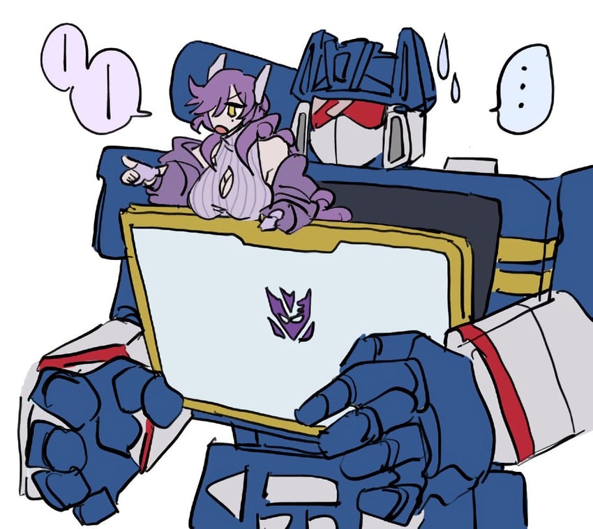 soundwave and shockwave (transformers and 1 more) drawn by 580aoi