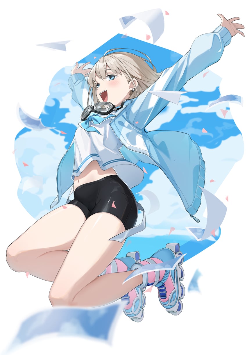 serizawa asahi (idolmaster and 1 more) drawn by tamago_(eva1314056)