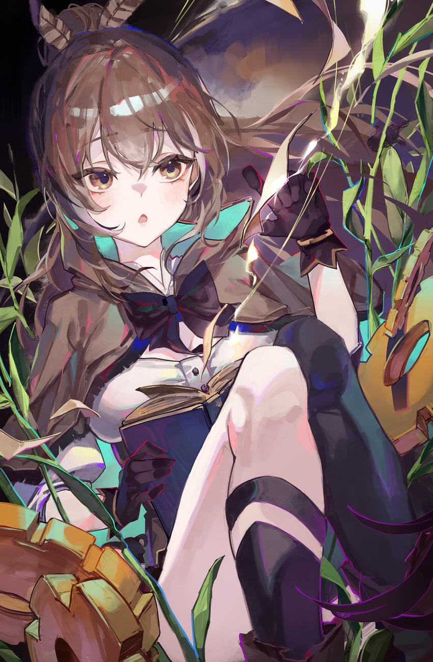 nanashi mumei (hololive and 1 more) drawn by cocoballking