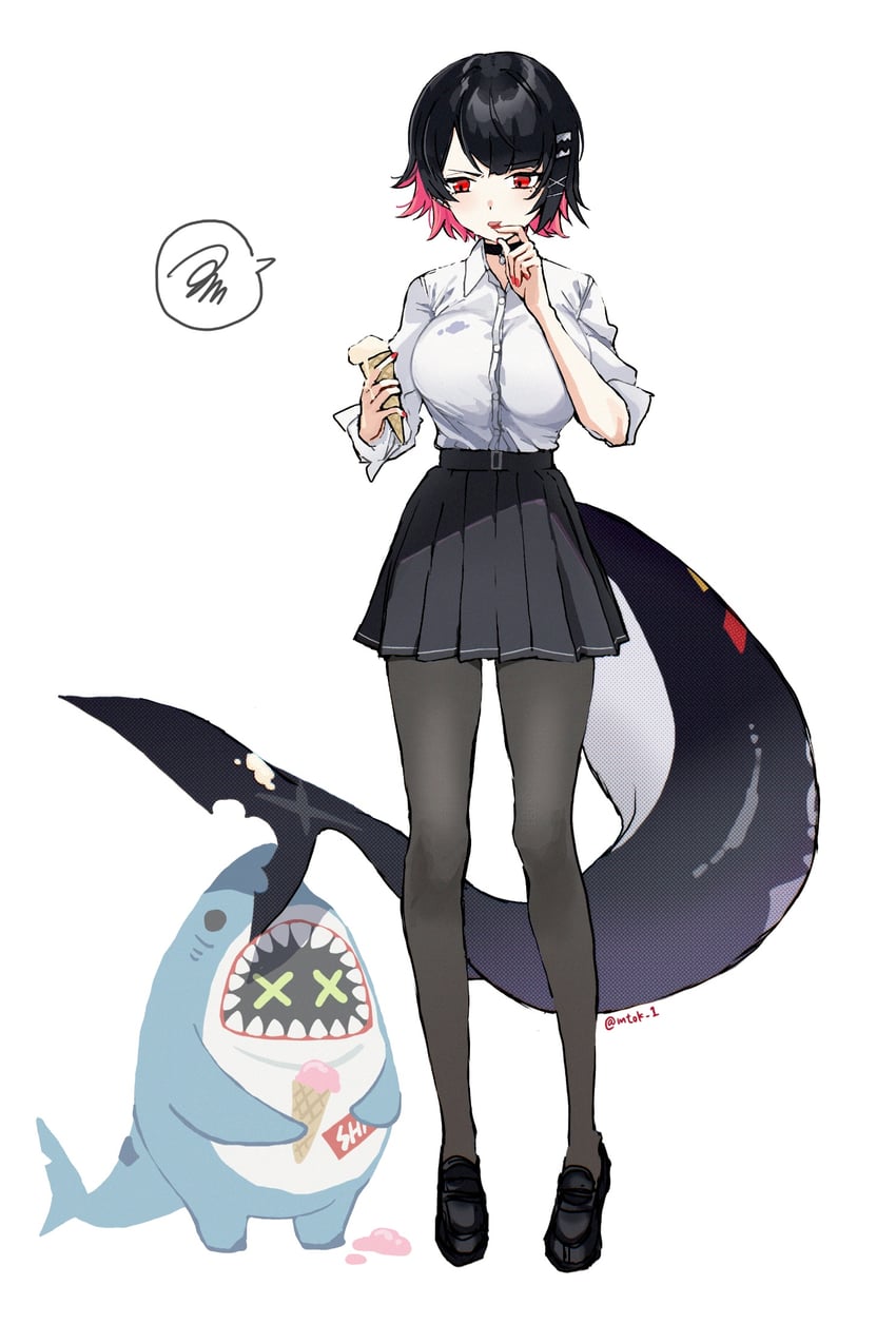 ellen joe (zenless zone zero) drawn by matsuoka_(mtok_0)