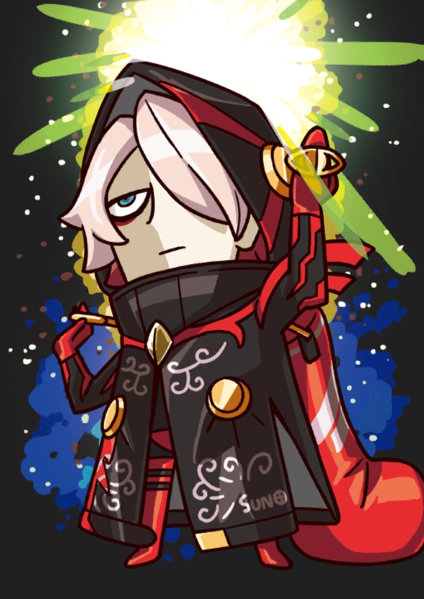 karna (fate and 1 more) drawn by riyo_(lyomsnpmp)