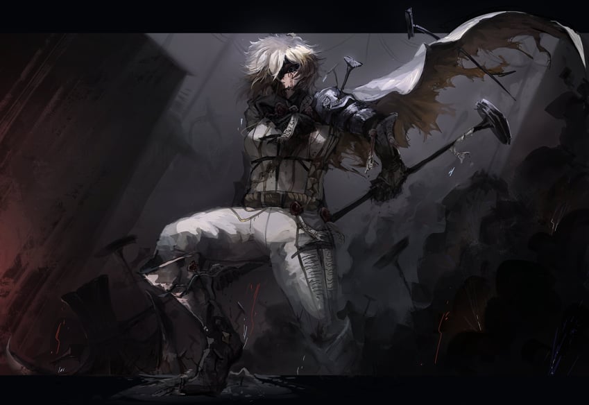 faust (project moon and 1 more) drawn by lycanthix