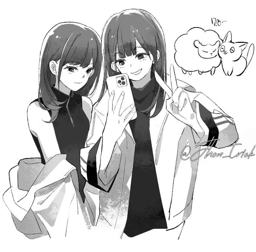takamatsu tomori, kaname raana, youmiya hina, and aoki hina (bang dream! and 1 more) drawn by jhon_trick