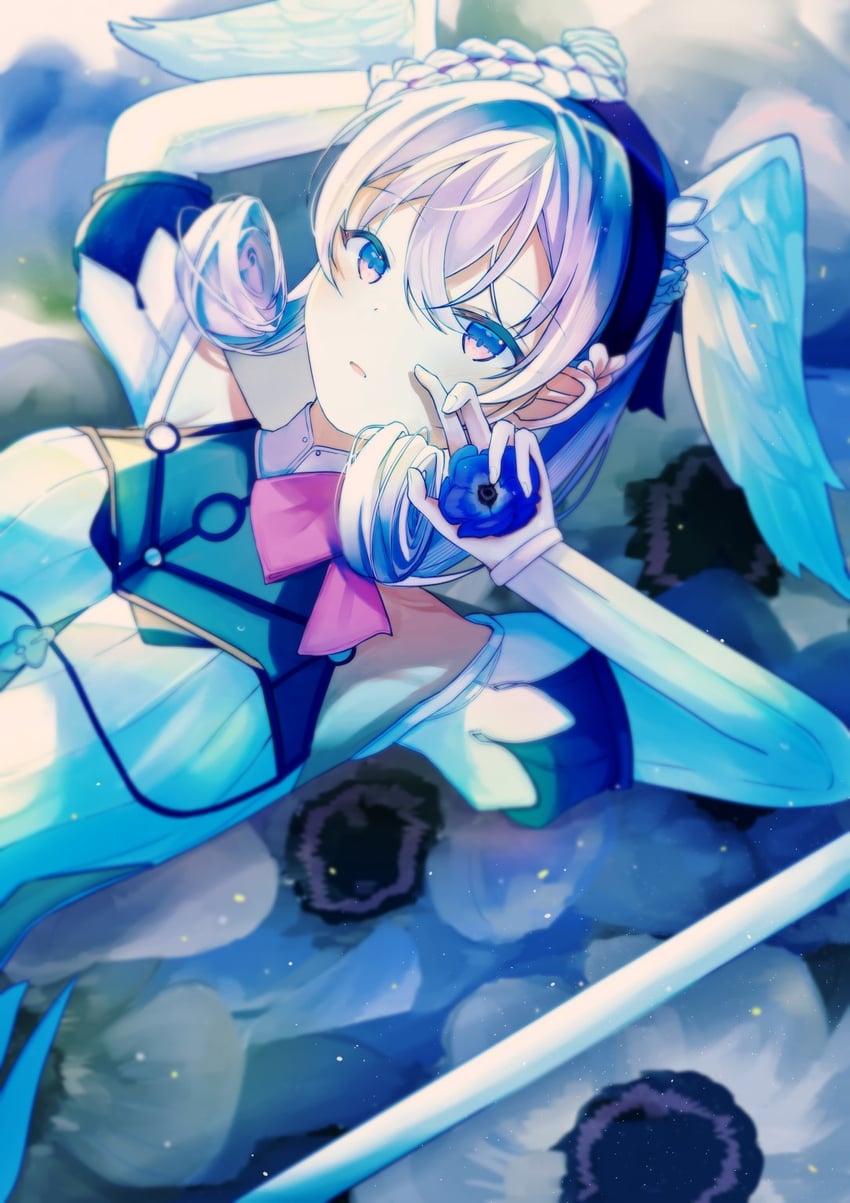 melia antiqua (xenoblade chronicles and 1 more) drawn by meorinnn