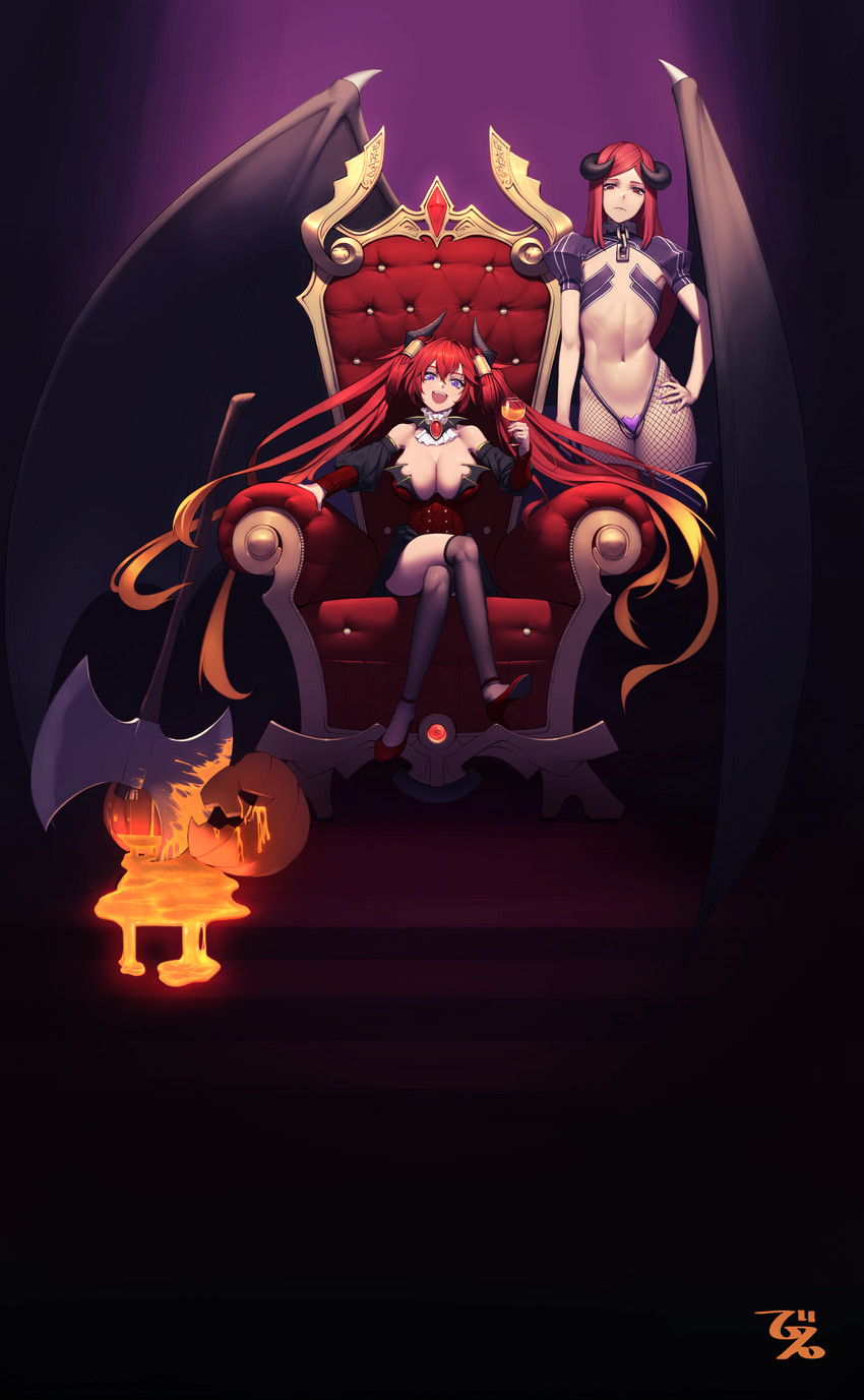 may of doom and night angel (last origin) drawn by beeeeen