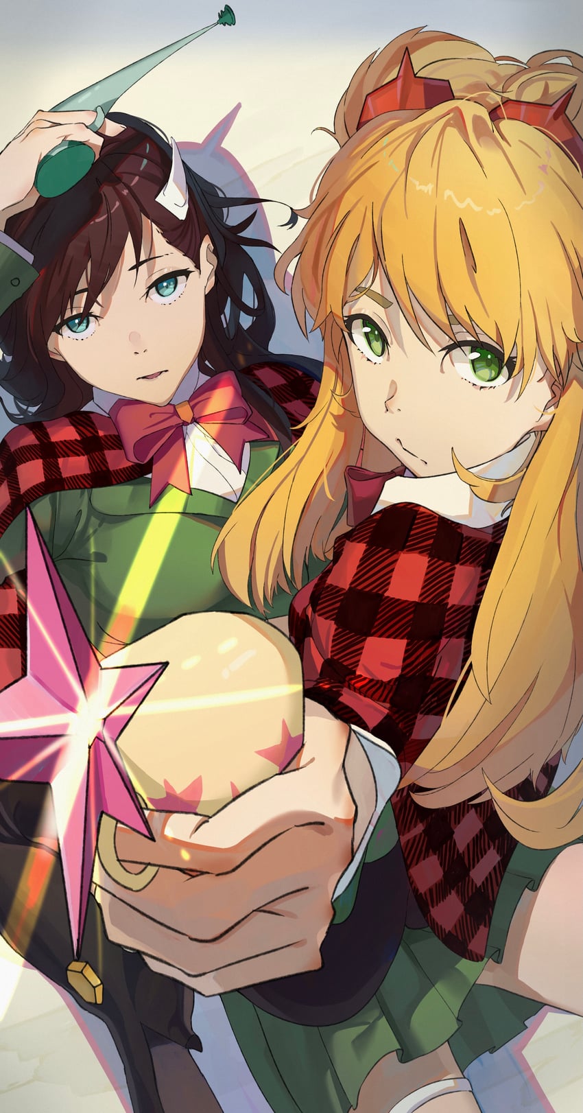 niihashi noel and ninny spangcole (burn the witch) drawn by geng99161