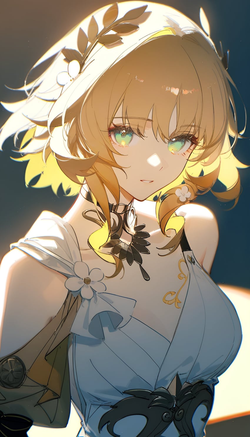 aglaea (honkai and 1 more) drawn by xingye_(aigc-xy)