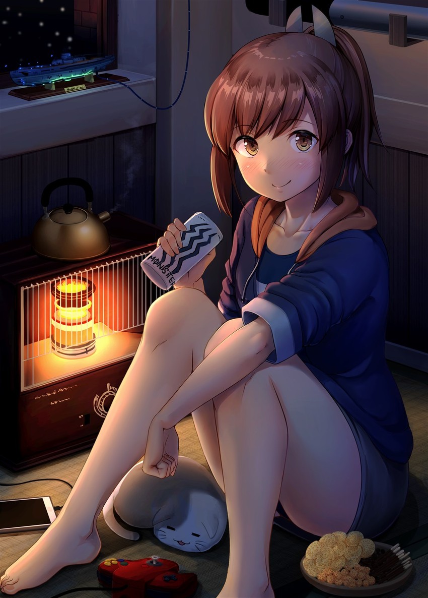 i-401 (kantai collection and 1 more) drawn by ichikawa_feesu
