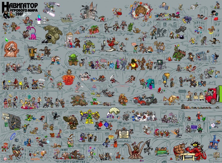 cloud strife, aerith gainsborough, sonic the hedgehog, sephiroth, dante, and 114 more (final fantasy and 157 more) drawn by danila_kuzmichov