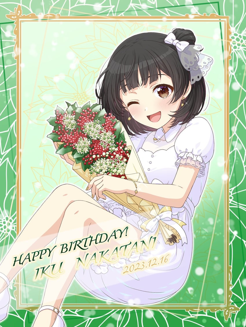 nakatani iku (idolmaster and 1 more) drawn by shiro_(ongrokm)