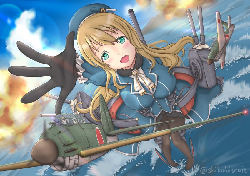 atago (kantai collection) drawn by shikabiscuit