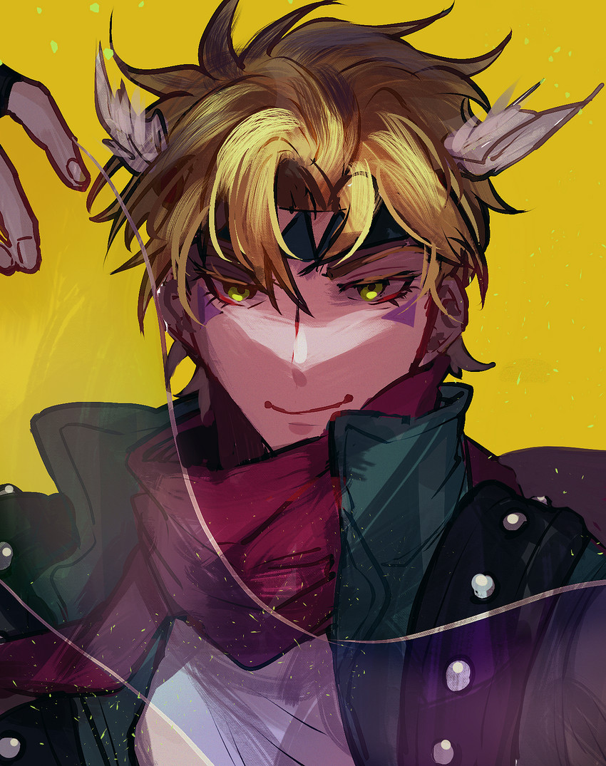caesar anthonio zeppeli (jojo no kimyou na bouken and 1 more) drawn by mall_hp