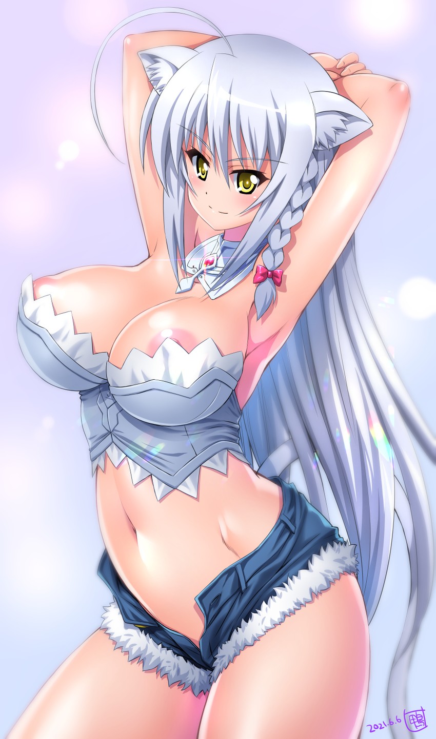 leonmitchelli galette des rois (dog days) drawn by kamogawa_tanuki
