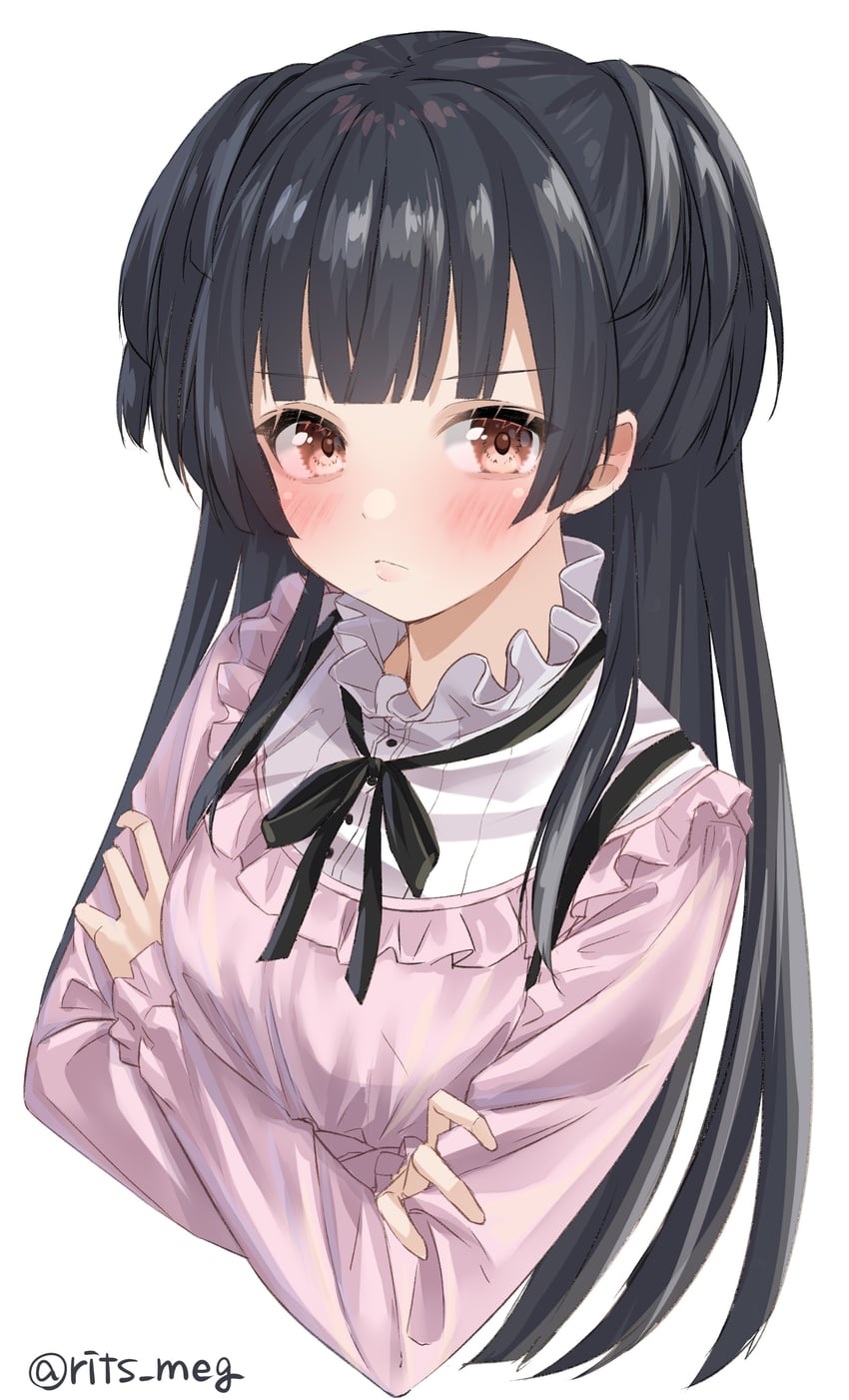 mayuzumi fuyuko (idolmaster and 1 more) drawn by kawai_ritsu_(rits_meg)