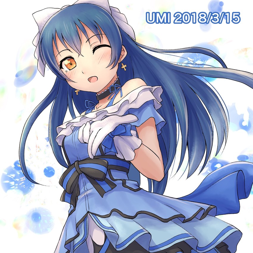 sonoda umi (love live! and 1 more) drawn by b.ren