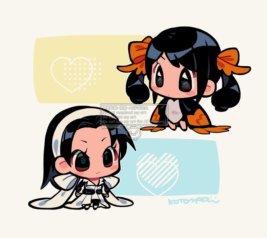 ling xiaoyu and kazama jun (tekken) drawn by kotorai