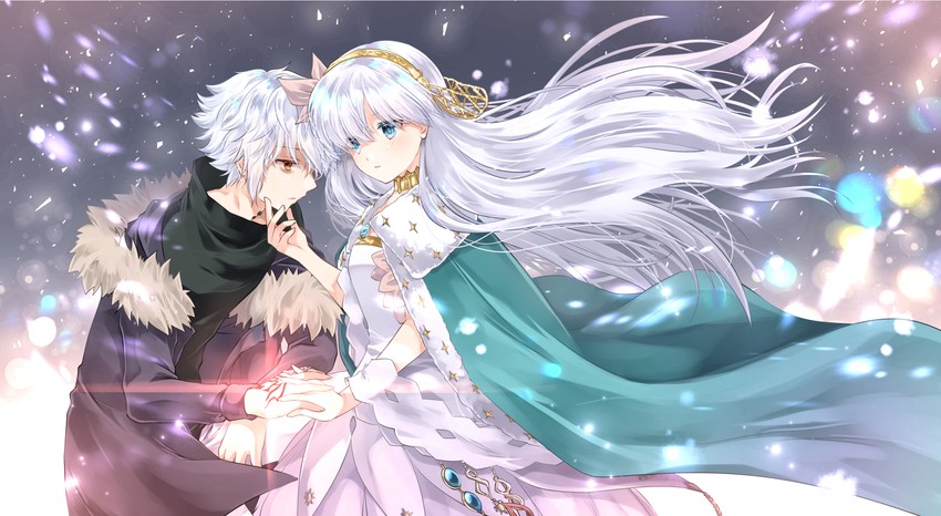 anastasia and kadoc zemlupus (fate and 1 more) drawn by iroha_(shiki)