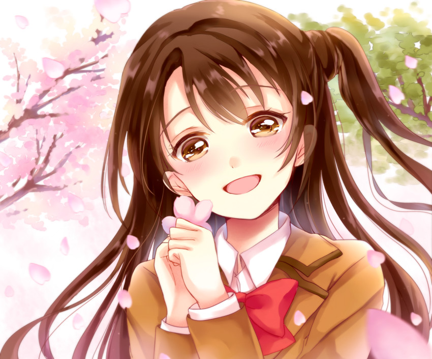 shimamura uzuki (idolmaster and 1 more) drawn by sakura_hiyori