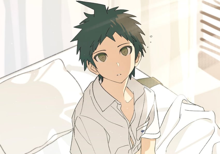 hinata hajime (danganronpa and 1 more) drawn by kochi_(wwwkyck)