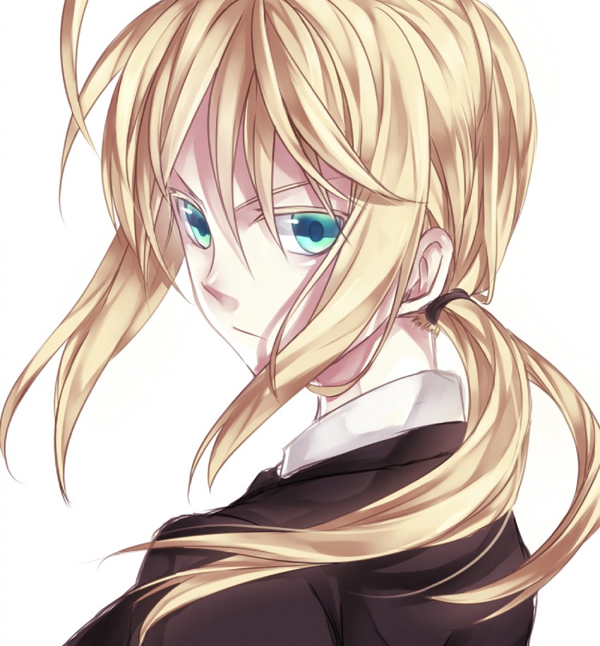 artoria pendragon and saber (fate and 1 more) drawn by ryou_(pixiv779953)