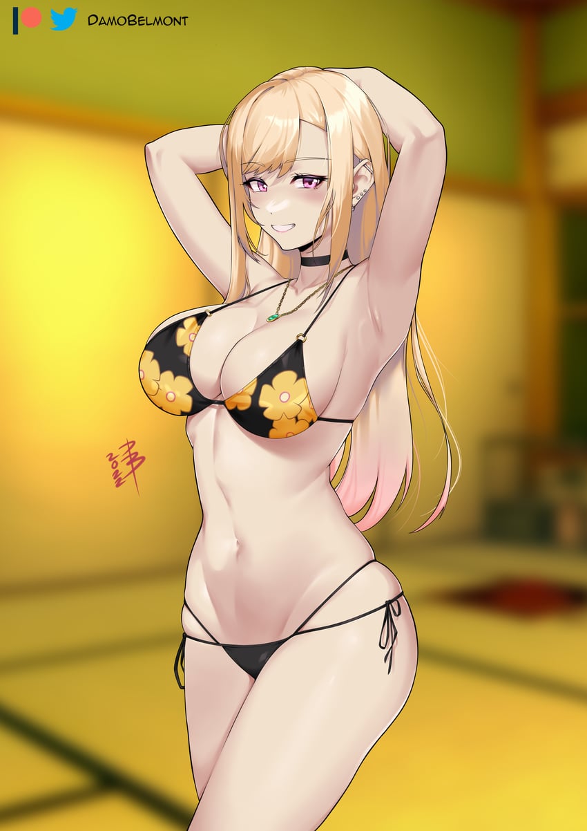 kitagawa marin (sono bisque doll wa koi wo suru) drawn by damobelmont