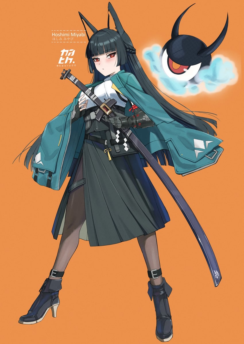 hoshimi miyabi and tailless (zenless zone zero) drawn by kauru00
