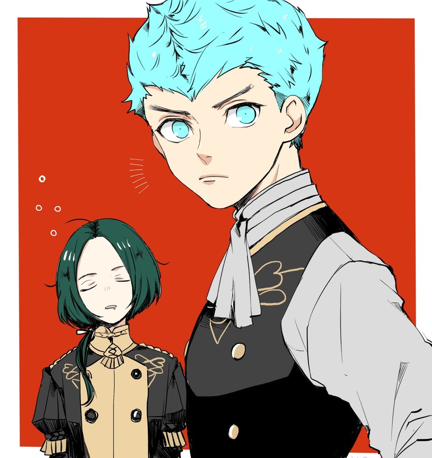 linhardt von hevring and caspar von bergliez (fire emblem and 1 more) drawn by ashinamaturi
