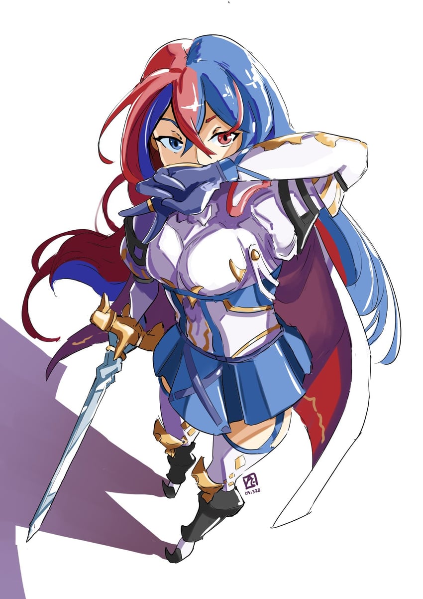 female alear (fire emblem and 1 more) drawn by automatic_giraffe