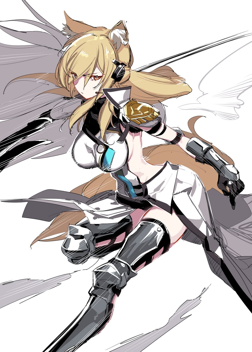 nearl and nearl the radiant knight (arknights) drawn by kinbakuman