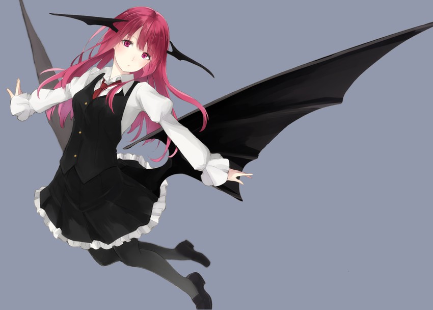 koakuma (touhou) drawn by nagata_nagato