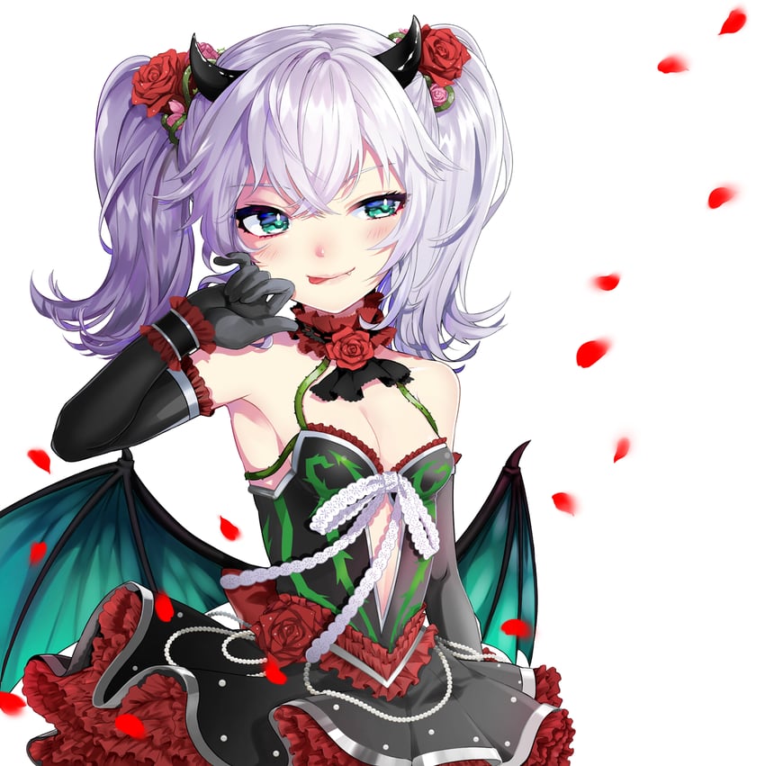serrata (shironeko project and 1 more) drawn by 0x0_srnk