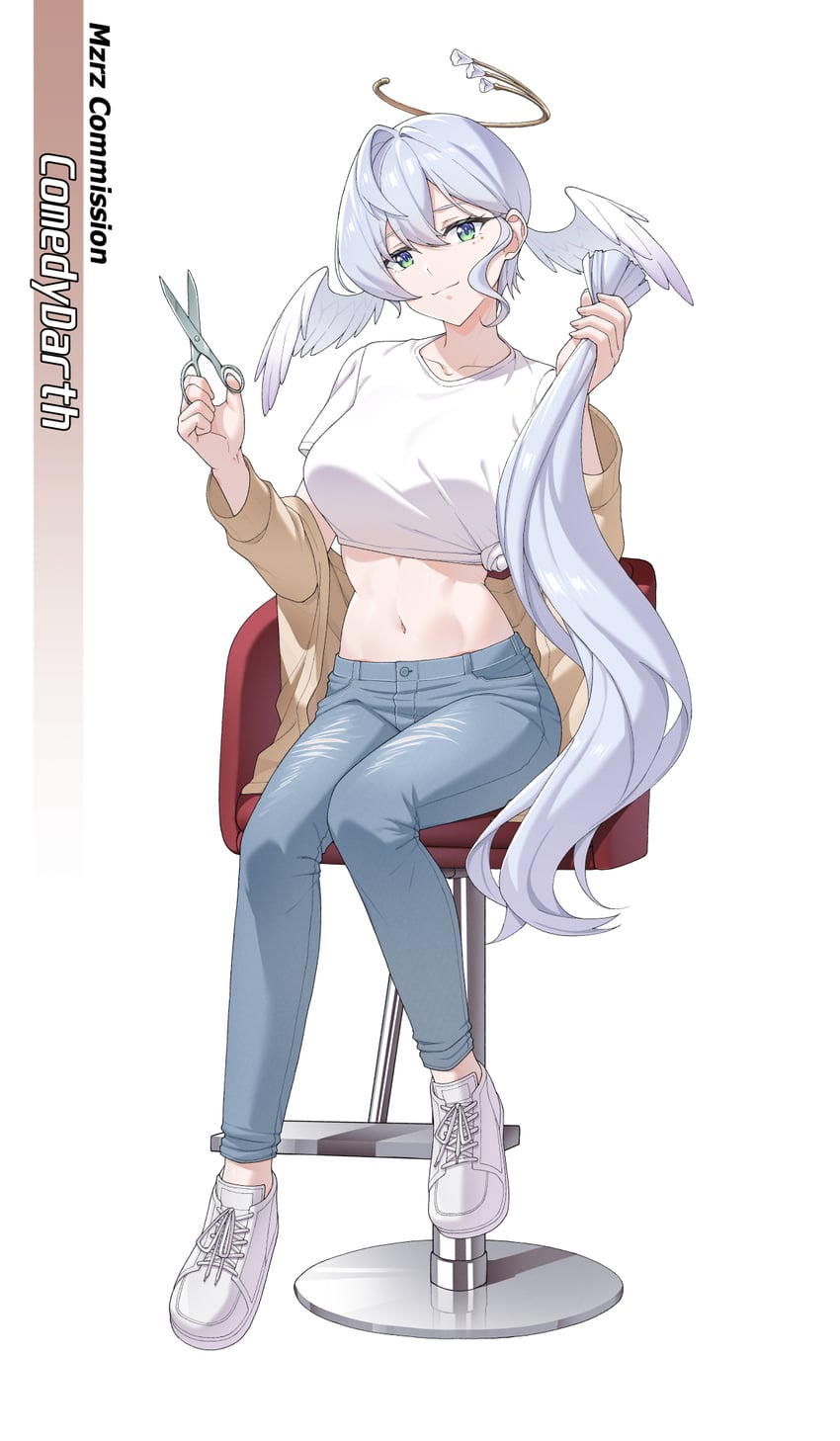 robin (honkai and 1 more) drawn by mzrz