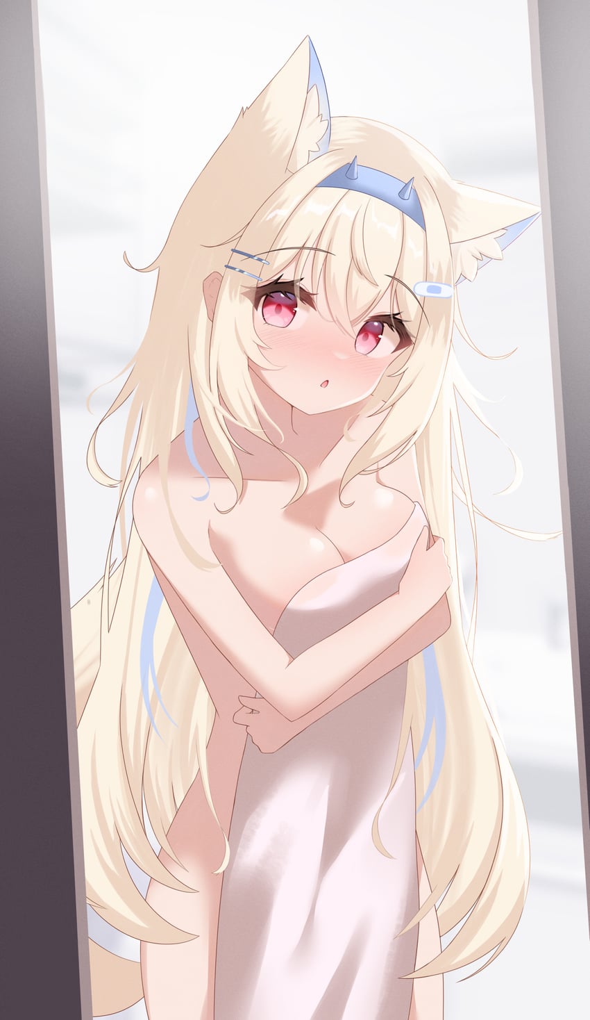 fuwawa abyssgard (hololive and 1 more) drawn by kawaiipony2