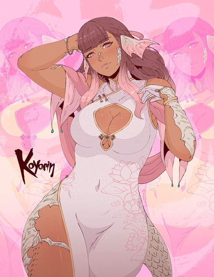 warrior of light (final fantasy and 1 more) drawn by koyorin