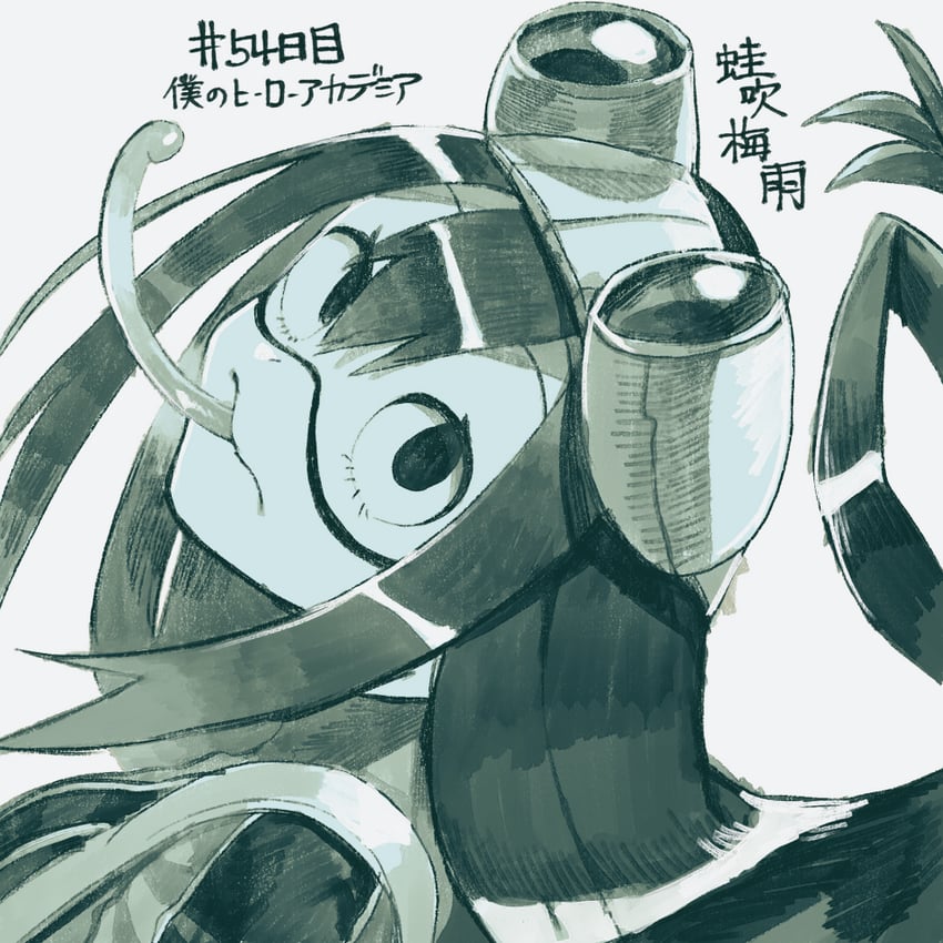 asui tsuyu (boku no hero academia) drawn by wadante