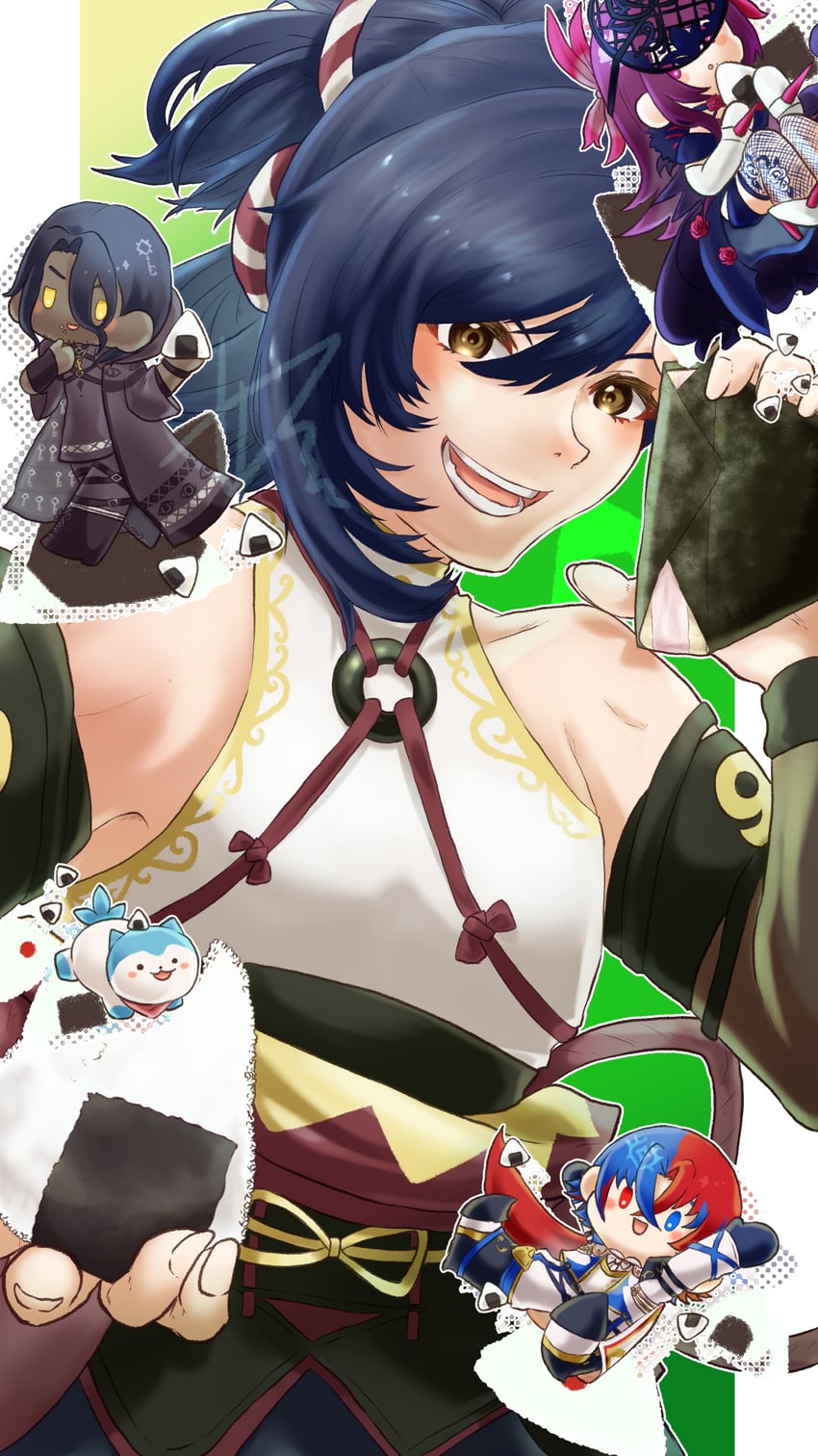 ivy, male alear, sommie, kagetsu, and zelkov (fire emblem and 1 more) drawn by sifil_amfr