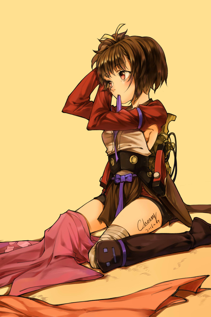 mumei (koutetsujou no kabaneri) drawn by cherry_(10013717)